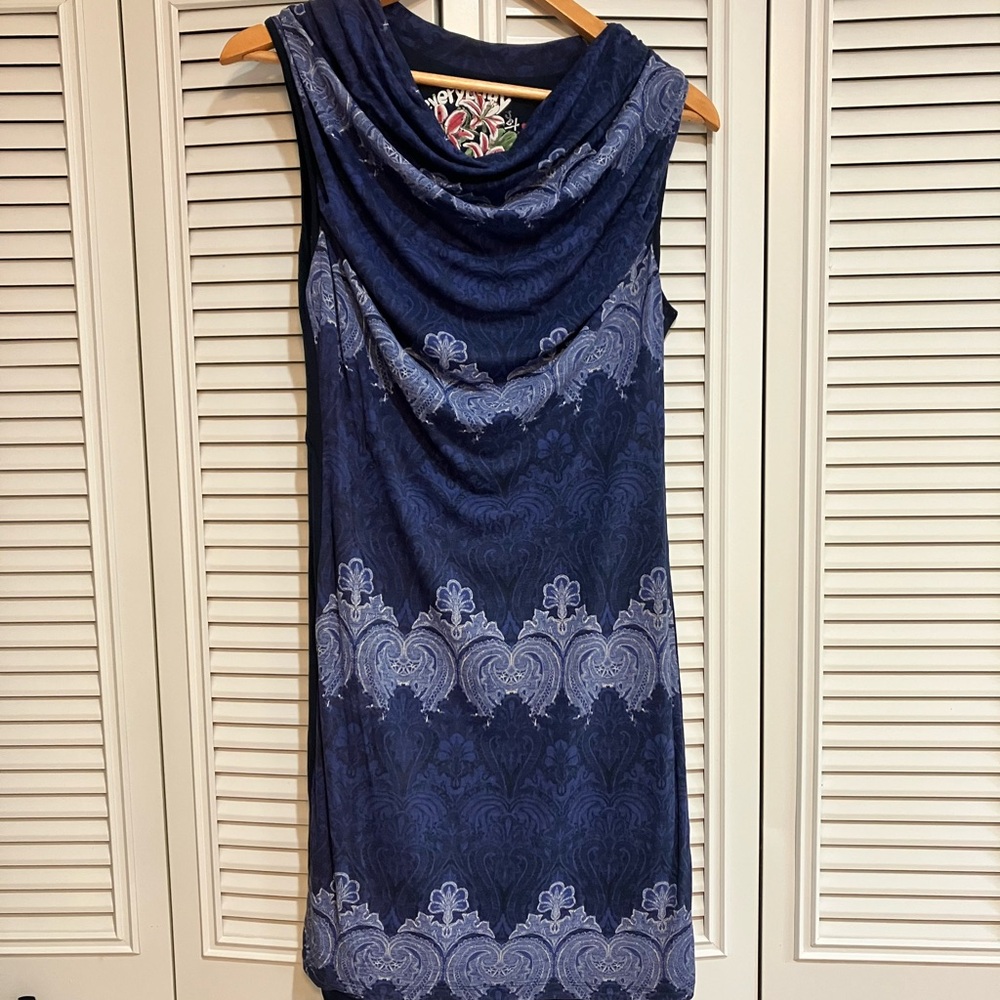 Desigual Navy Blue Dress